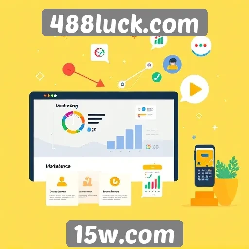 Estratégias de marketing digital utilizadas por 488luck.com